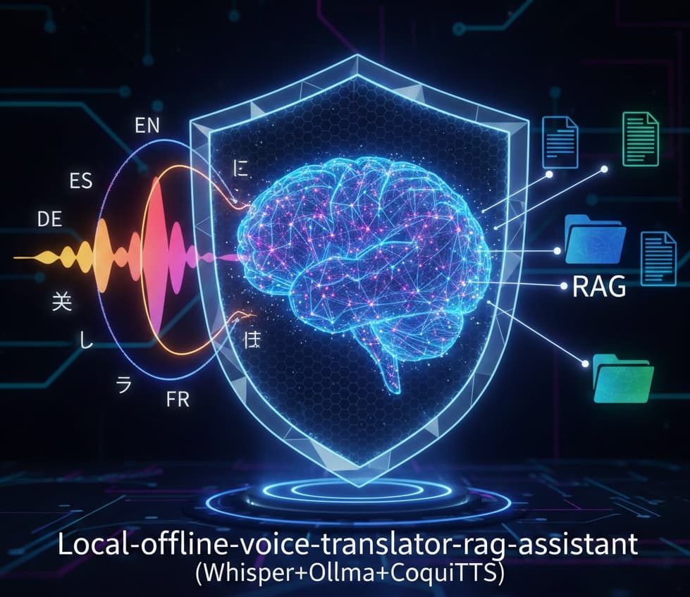 Local Offline Voice Translator & RAG Assistant